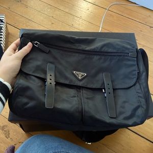Prada Messenger Bag - pristine condition!